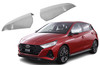 Chrome Wing Mirror Trim Covers To Fit Hyundai i20 (2020+)