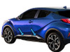 Chrome Side Door Styling Trims (4 piece) To Fit Toyota C-HR (2016+)