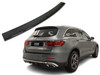 Gloss Black Rear Bumper Protector Guard To Fit Mercedes GLC (2015-2022)