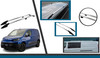 Gloss Aluminium Roof Rack Rails Side Bars For L1 Toyota ProAce City (2019+) 75kg