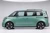 Black Aluminium Roof Rack Rails Side Bars For SWB L1 Volkswagen ID. Buzz (2022+)