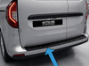 Gloss Black Rear Bumper Protector Guard To Fit Renault Kangoo (2022+)