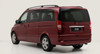 Black Roof Rack Side Bars To Fit Long (L2) Mercedes Vito W639 (2003-14)