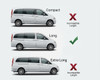 Roof Rack Side Bars To Fit Long (L2) Mercedes Viano (2004-14)