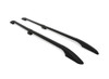 Black Roof Rack Side Bars To Fit Compact (L1) Mercedes Viano (2004-14)