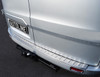 Brushed Bumper Sill Protector Trim Cover To Fit Ford Transit Custom (2012+)