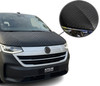 For VW T7 Transporter (2025+): Black Diamond Bonnet Bra Protector Guard