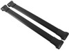 Black Aluminium Cross Bars For Roof Rails To Fit Nissan Townstar (2023+) 75KG