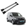 Aluminium Cross Bars For Roof Rails To Fit Renault Kangoo (2022+) 75KG