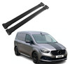 Black Aluminium Cross Bars For Roof Rails To Fit Mercedes Citan (2022+) 75KG