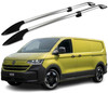 Polished Aluminium Roof Bars Side Rails For L1 SWB VW T7 Transporter (2025+)