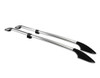 Polished Aluminium Roof Bars Side Rails For L1 SWB Ford Transit Custom (2024+)