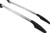Polished Aluminium Roof Bars Side Rails For L1 SWB Ford Transit Custom (2024+)