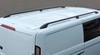 Black Aluminium Roof Bars Side Rails To Fit L2 LWB Ford Transit Custom (2024+)