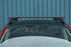 Black Cross Bars For Roof Rails To Fit Fiat Panda (2003-11) 75KG Lockable