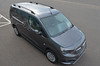 Black Aluminium Roof Rack Rails Side Bars For Nissan NV200 (2010+) Euro Models