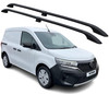 Black Aluminium Roof Rack Rails Side Bars For L2 Nissan Townstar LWB (2023+)
