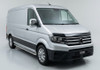 Rigid Bonnet Protector Guard Wind Deflector To Fit Volkswagen Crafter (2017+)