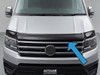 Rigid Bonnet Protector Guard Wind Deflector To Fit Volkswagen Crafter (2017+)