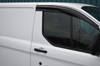 Side Window Wind Deflectors / Rain Shields To Fit Ford Transit Custom (2012+)