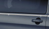 Chrome Side Door Window Sill Trim Set Covers To Fit LWB Ford Transit Custom 12+