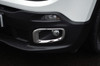 Chrome Fog Light Lamp Trim Covers Accents Set To Fit Jeep Renegade (2015+)