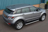 Aluminium Side Steps Bars Running Boards To Fit Range Rover Evoque (2011+)