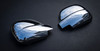 Chrome Wing Mirror Trim Set Covers To Fit LHD Mercedes-Benz Vito W639 (2003-09)
