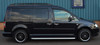 Alu Side Steps Bars Running Boards To Fit Mercedes-Benz Vito SWB (2003-14)