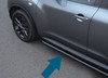 Black Side Bars Steps S.Steel To Fit Nissan Juke (2010+)