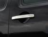 2dr Chrome Door Handle Trim Set Covers To Fit Nissan Navara D40 (2005-14)