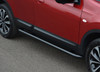 Black Side Bars Steps S.Steel To Fit Nissan Qashqai (2006-14)