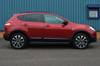 Black Side Bars Steps S.Steel To Fit Nissan Qashqai (2006-14)