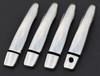 Chrome Door Handle Trim Set Covers W/O Keyless Entry To Fit Nissan Qashqai 14+