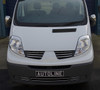 Chrome Front Bumper Grille Accent Trim Covers To Fit Renault Trafic (2006-14)