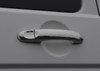 Chrome Thin Accent Door Handle Covers Trim To Fit Volkswagen Caddy (2004-15)