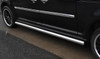 Chrome Side Bars Steps S.Steel To Fit Volkswagen Caddy SWB (2004-15)