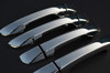 Chrome Door Handle Trim Set Covers To Fit Volkswagen Golf VI 4dr (2009-12)