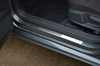 Chrome Door Sill Trim Covers Protectors To Fit Volkswagen Passat B7 (2010-15)