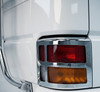 Chrome Rear Tail Light Surrounds Trim Covers Set To Fit Volkswagen T4 (1998-03)