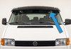 Sun Visor Windscreen Deflector To Fit Volkswagen T4 (1998-03)