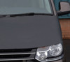 Black Front Bonnet Bra / Protector To Fit Volkswagen T5 Transporter (2010-15)