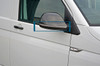 Chrome Lower Mirror Trim Piece Covers To Fit Volkswagen T5 Transporter (10-15)
