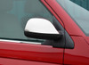 S.Steel Chrome Mirror Trim Set Covers To Fit Volkswagen T5 Transporter (10-15)