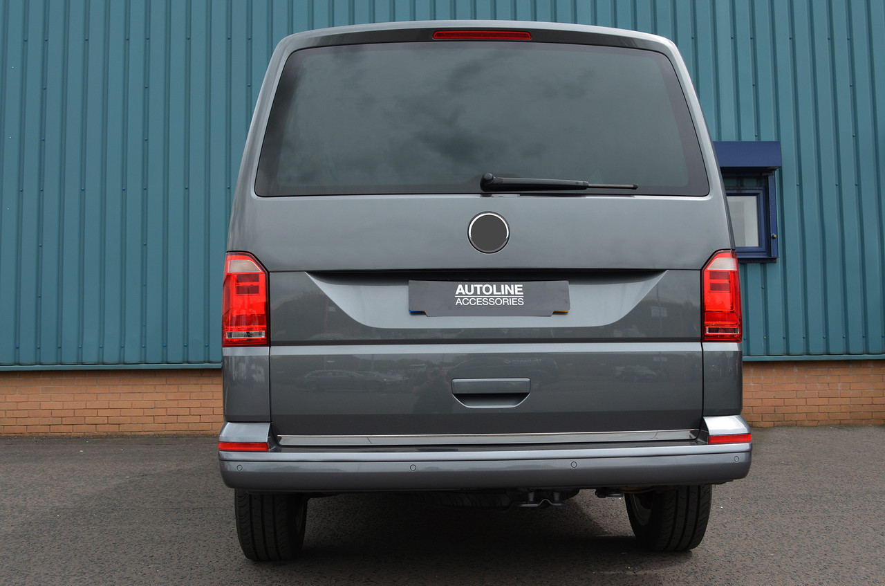 Chrome Lower Rear Door Tailgate Trim Strip To Fit Volkswagen T6 Transporter 16+