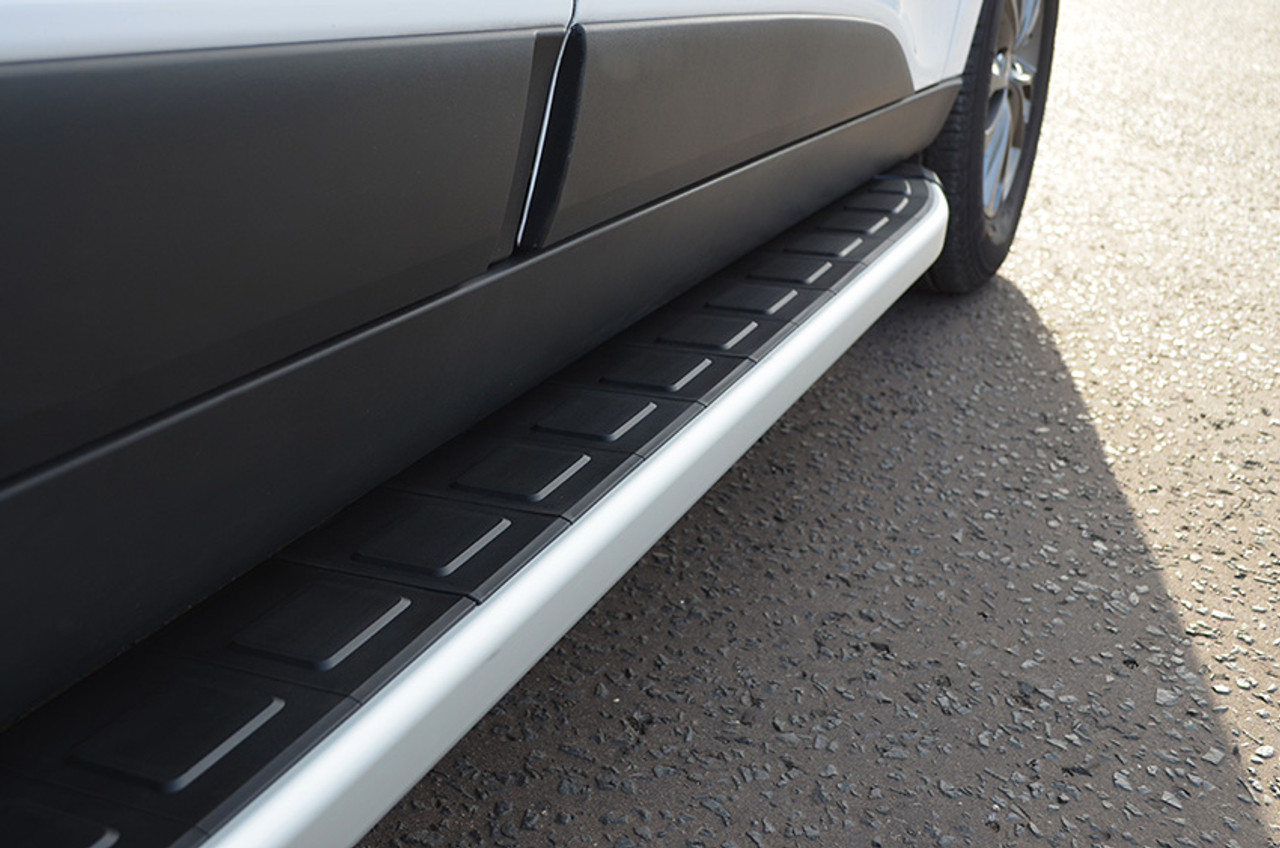 Aluminium Side Steps Bars Running Boards To Fit Volkswagen Touareg (2011+)