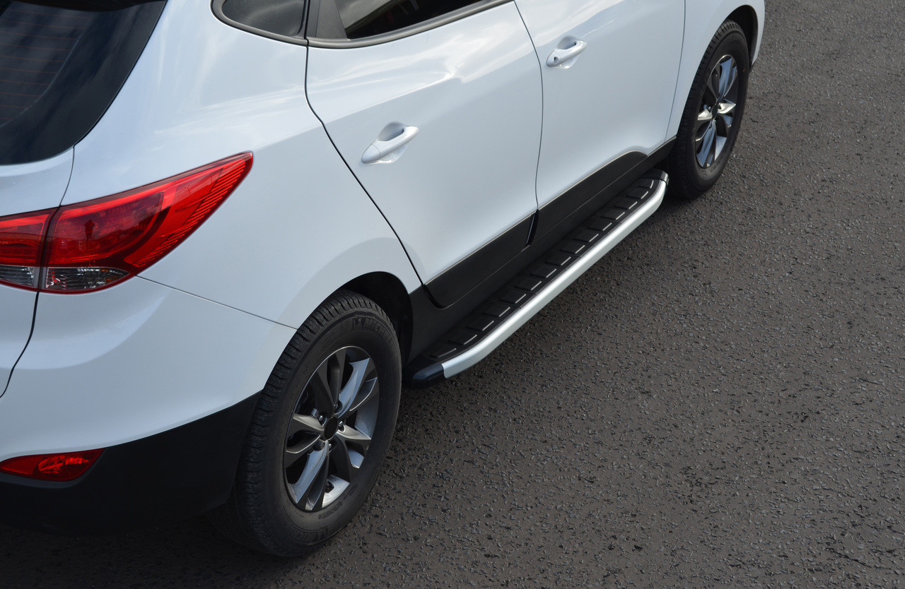 Aluminium Side Steps Bars Running Boards To Fit Volvo XC60 (2008-17)