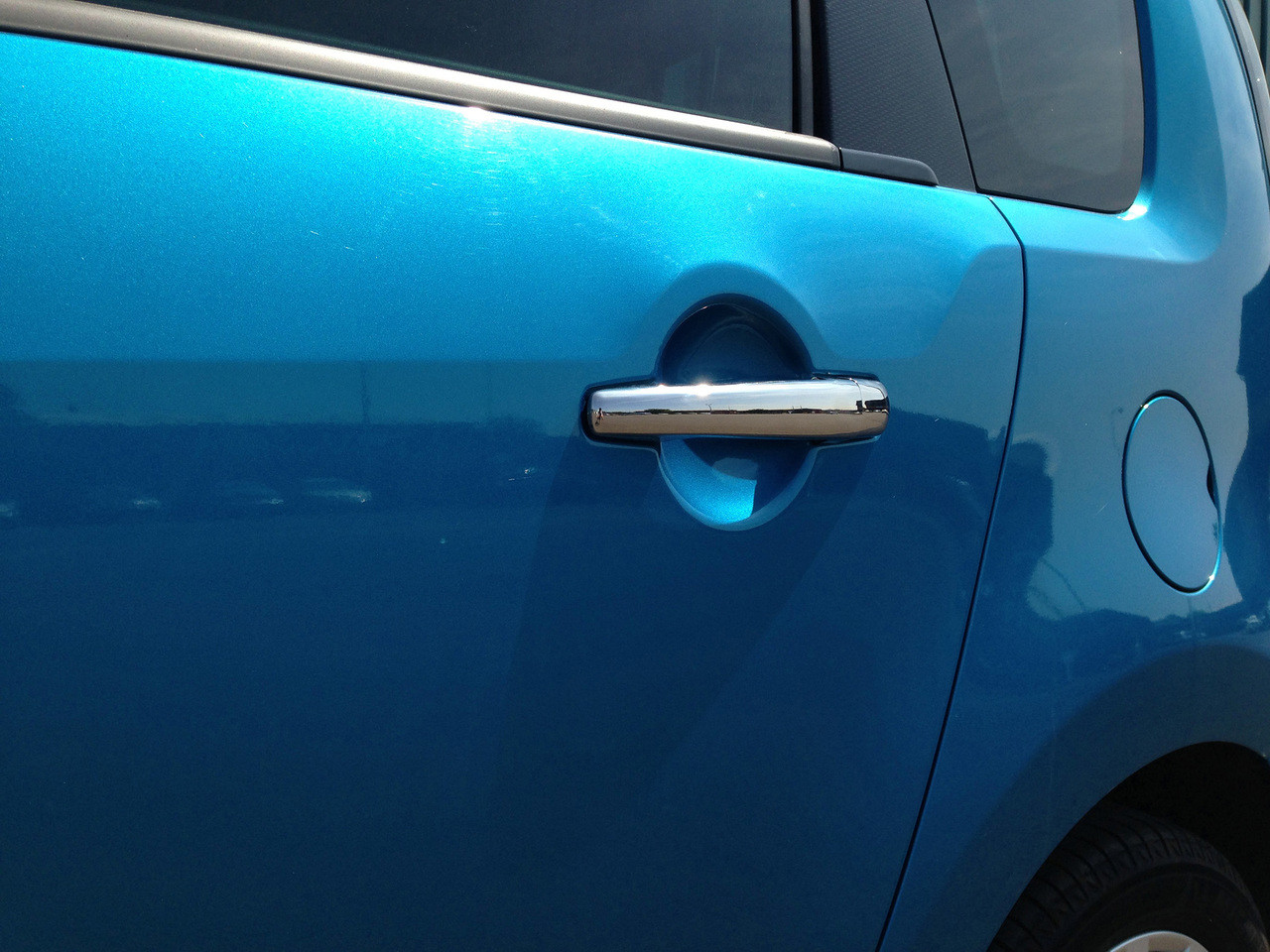 Chrome Door Handle Trim Set Covers To Fit Citroen C3 Picasso 4dr (2009-17)