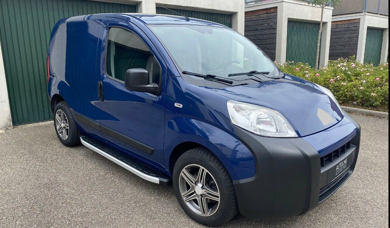 Aluminium Side Steps Bars Running Boards To Fit Fiat Qubo (2007+)