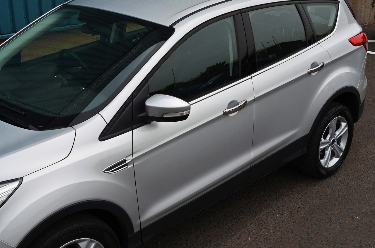 Chrome Door Handle Trim Set Covers To Fit Ford Kuga (2013+)